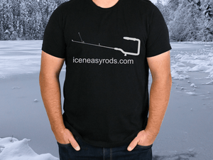 Medium Short sleeve tee shirt – Ice-n-Easy Rods